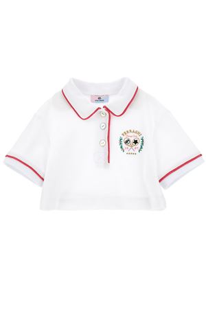 Polo tennis in piquet CHIARA FERRAGNI | 59A62510079942